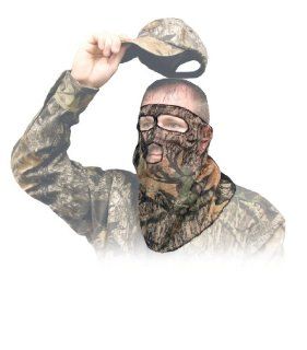 Primos Ninja Mesh 3/4 Mask Face Mask   Mossy Oak New Break Up  Hunting Camouflage Accessories  Sports & Outdoors