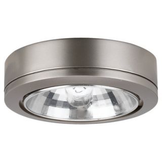 Sea Gull Lighting Ambiance Accent Disk Light with Housing in Brushed