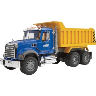 Bruder Mack Granite Dump Truck — 116 Scale, Model# 12815  Cars   Trucks