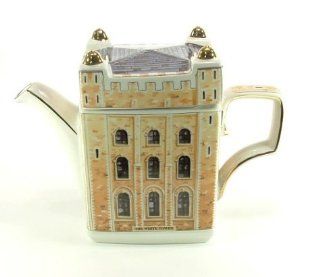 James Sadler Tower of London 2 Cup Teapot Kitchen & Dining