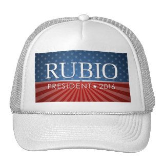 Marco Rubio President 2016 Mesh Hats
