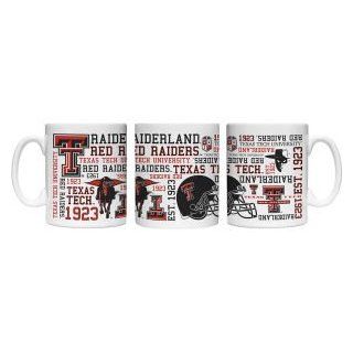 Texas Tech Red Raiders Boelter Brands 15oz.Spirit Mug  Sports Fan Coffee Mugs  Sports & Outdoors