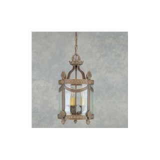 Hanging lantern Curved clear glass Regal Series collection
