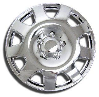 TuningPros WSC 502C16 Chrome Hubcaps Wheel Skin Cover 16 Inches Silver Set of 4 Automotive