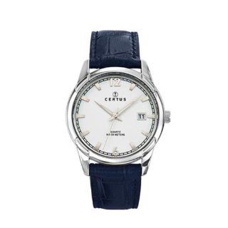 Certus Men's White Dial Date Watch Watches