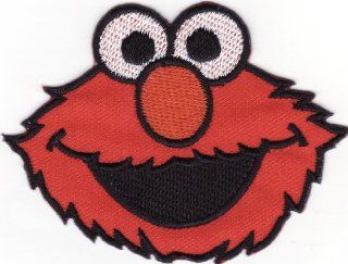 Elmo Sesame Street Cookie Monster Embroidered Iron on Patch