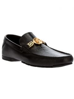 Versace 'ostrich' Car Shoe