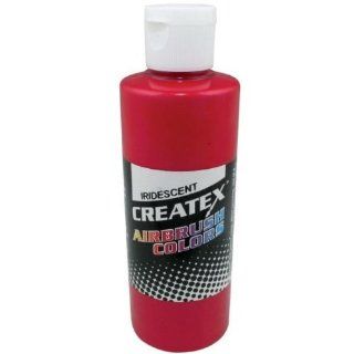 Airbrush Iridescent Paints Color Red, Capacity 4 Oz