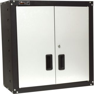 Homak SE Series 2-Door Wall Cabinet — 26 3/4in.W x 12in.D x 26 7/8in.H, Model# GS00727021  Wall Cabinets
