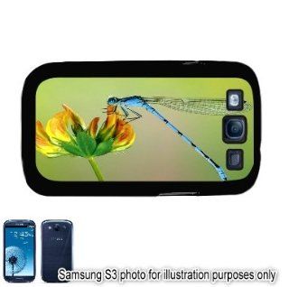 Damselfly Dragonfly Photo Samsung Galaxy S3 i9300 Case Cover Skin Black Cell Phones & Accessories