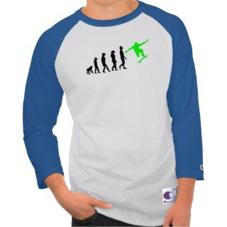 Skateboard Evolution (Green) Shirt