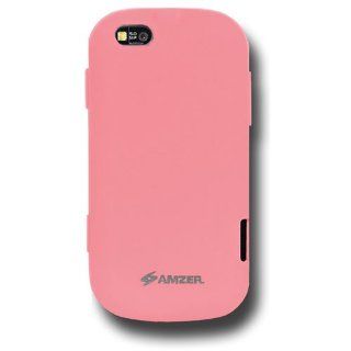Amzer Silicone Skin Jelly Case for Motorola CLIQ XT MB501   Baby Pink Cell Phones & Accessories