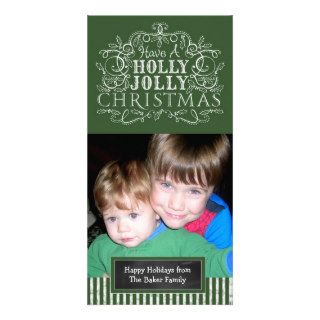 Have A Holly Jolly Christmas Photo Card