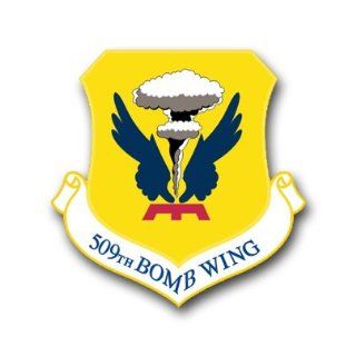 US Air Force 509th Bomb Wing Decal Sticker 3.8" Automotive