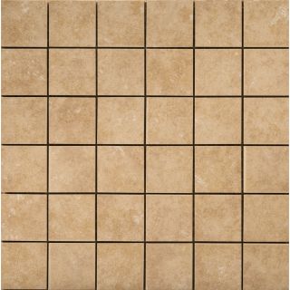 Emser Pacific Noce Ceramic Mosaic Square Wall Tile (Common 12 in x 12 in; Actual 12 in x 12 in)