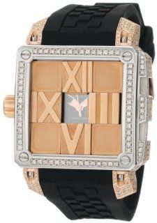Ritmo Mundo Men's 501/4 SS RG Puzzle Slide Case Automatic Watch Watches