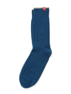 Solid Ribbed Socks by Urban Knit