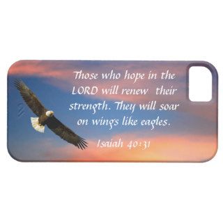 eagle bible verse Isaiah 4031 iPhone 5 Cover