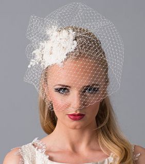 birdcage veil b four by timeless couture