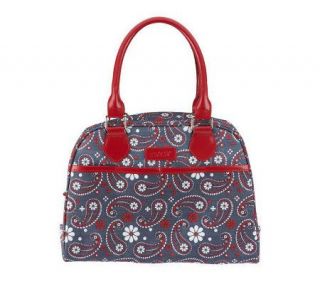 Sachi LunchinLadies Insulated Paisley Print Lunch Tote —