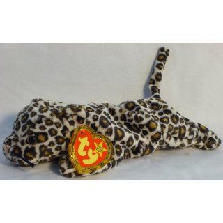 Ty Beanie Babies   Freckles the Spotted Leopard Toys & Games