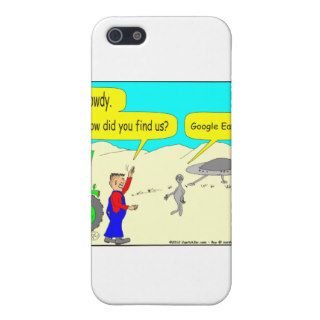 280 How does an alien find Earth Cartoon in color Case For iPhone 5