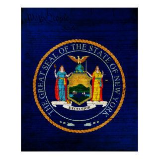 New York State Seal Print