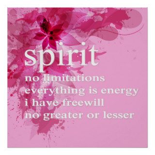 Pink Abstract Inspirational Spiritual Quote Print