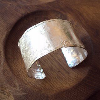 silver cuff by laura creer