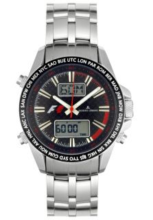 JACQUES LEMANS F1 F5024B  Watches,Mens F1 Analog Digital World Timer, Chronograph JACQUES LEMANS F1 Quartz Watches