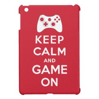 Keep calm and game on cover for the iPad mini