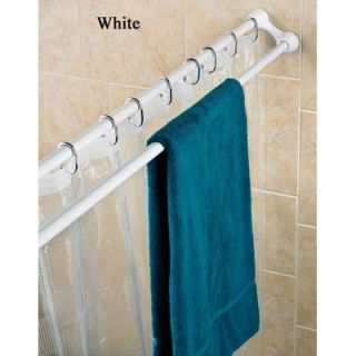 Polder DUO Shower Curtain Rod & Towel Rack
