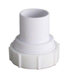 LDR 506 6325 PVC Schedule 40 Adapter, 1 1/2 Inch x 1 1/4 Inch   Pipe Fittings  