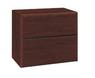 HON 10762N 10700 Series 36 by 20 by 29 5/8 Inch 2 Drawer Lateral File, Mahogany   Lateral File Cabinets