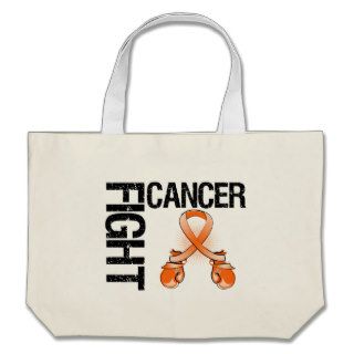 Leukemia Cancer Fight Boxing Gloves Tote Bags