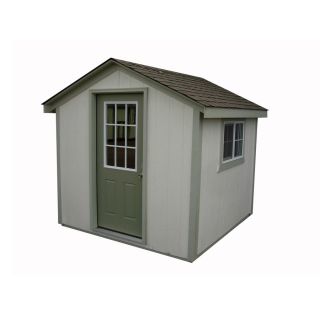 Better Built Barns Legacy Gable Engineered Wood Storage Shed (Common x; Interior Dimensions 7.417 ft x 9.417 ft)