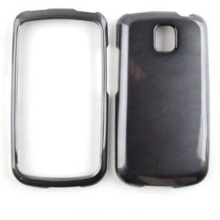 For Lg Optimus T P500 P509 Gray Glossy Case Accessories Cell Phones & Accessories