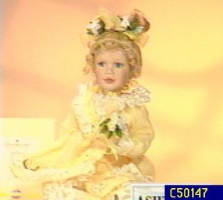 Ashton Drake Yellow Rose 16 Porcelain Doll —