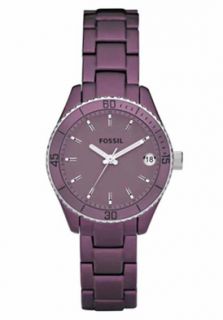 Fossil ES2903  Watches,Womens Stella Purple Dial Purple Aluminum, Casual Fossil Quartz Watches