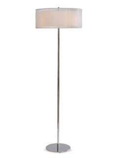 Two Tiered Shade LED Floor Lamp by Sharper Image