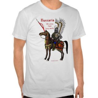 Polish hussar cool t shirt design