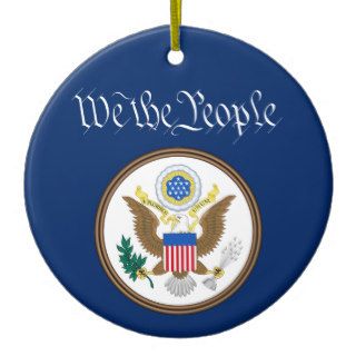 We The People/Sheeple Ornament