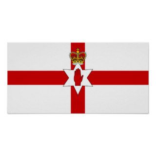Ulster Banner Northern Ireland Flag Print