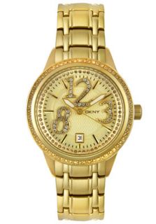 DKNY NY4370  Watches,Womens Crystal Gold Tone Stainless Steel, Casual DKNY Quartz Watches