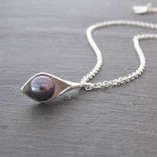 calla lily pendant by emma kate francis