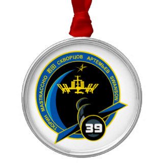 Expedition Crews to the ISS   Expedition 39 Christmas Tree Ornament