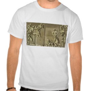 Roman soldiers building a fort, plate 21 'Le Shirts