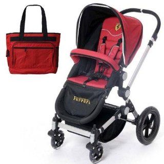 Ferrari FRB10100 Bee Bop Stroller Pram with matching diaper bag  Baby Strollers  Baby