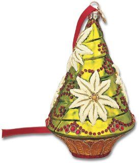 Shop Reed & Barton Christmas Reflections Poinsettia Christmas Tree Ornament at the  Home D�cor Store