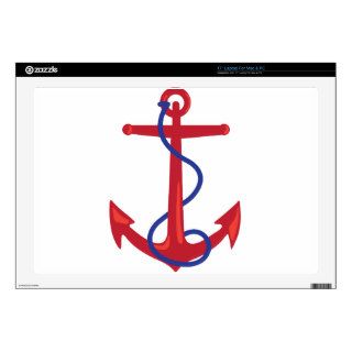 Anchor Decal For 17" Laptop